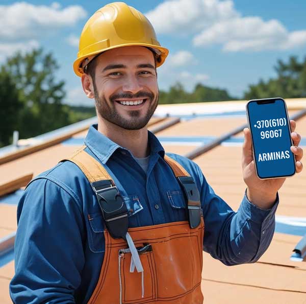 Stogų dengimas telefonas